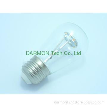 Led S14 mini bulb, patent design, white, Red, Green and Blue optional